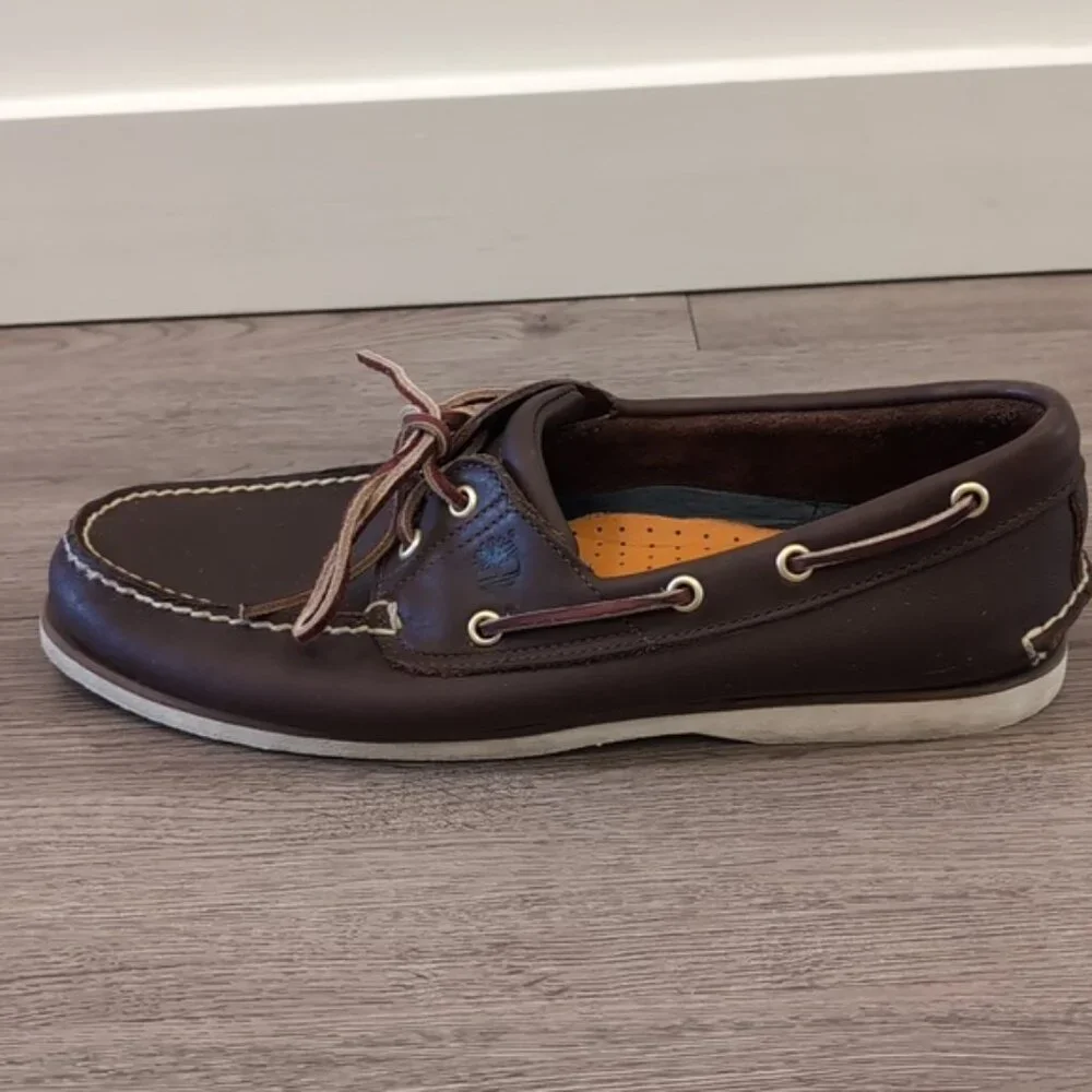 Timberland Classic 2-Eye Boat Shoe For Men 10.5 - Picture 3 of 8